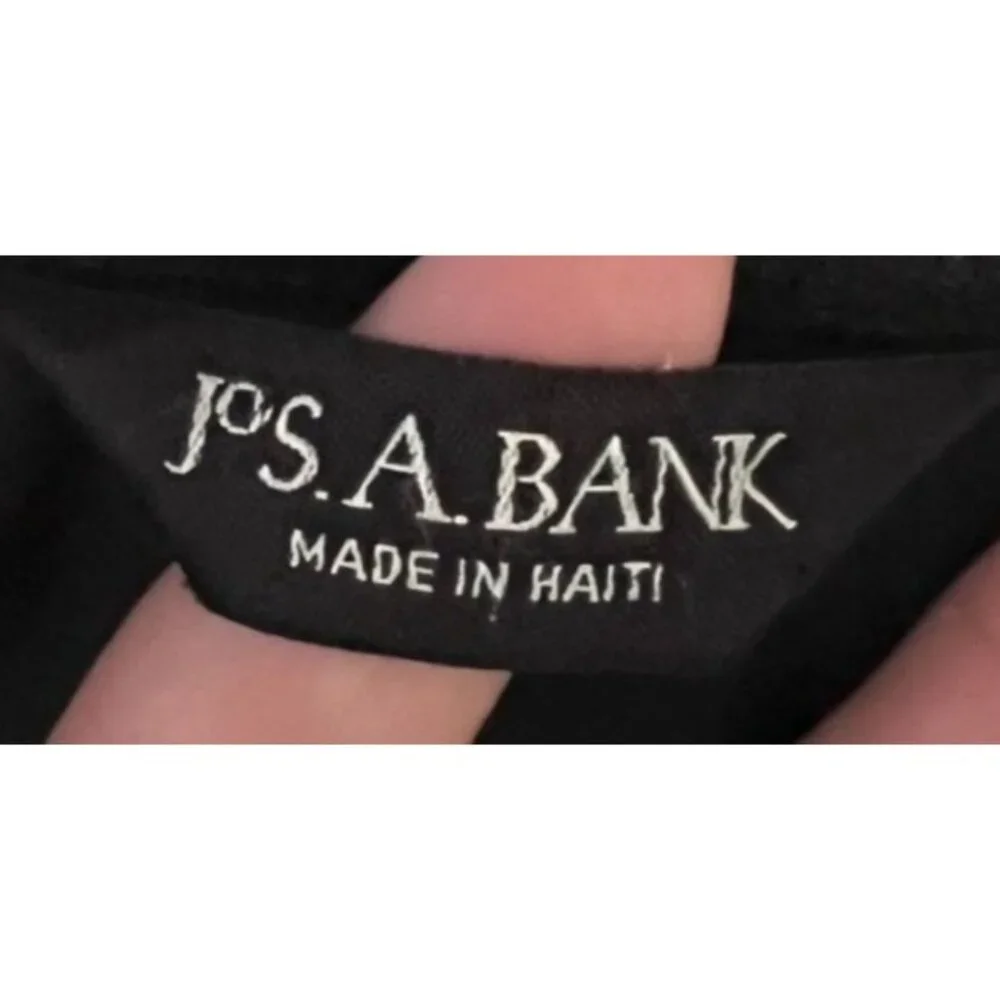 Jos. A. Bank Men's 100% Cashmere Blazer 42R Charcoal Grey 2 Button Vintage - Picture 5 of 7